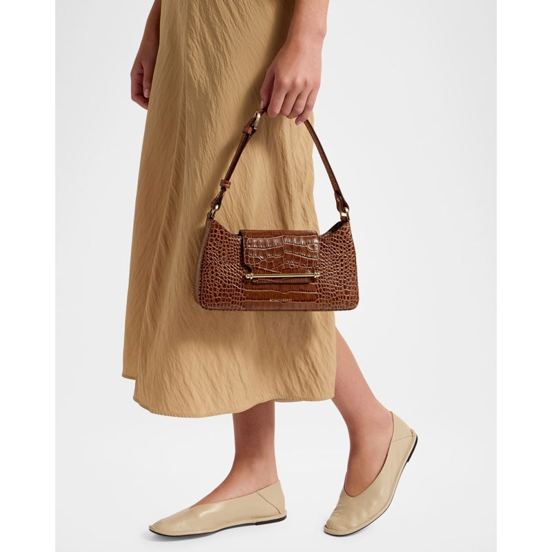 Bolsa Shoulder Multrees Omni Croc-Embossed
