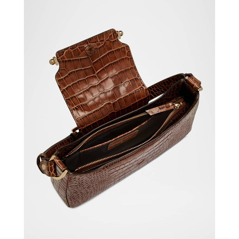 Bolsa Shoulder Multrees Omni Croc-Embossed