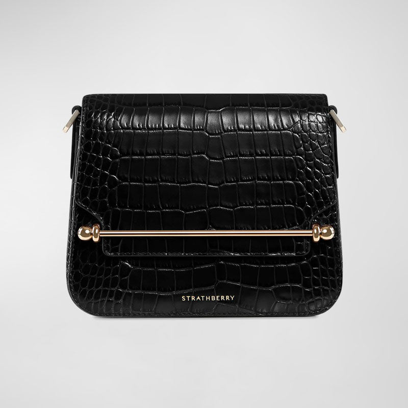 Bolsa Shoulder Ace Mini Croc-Embossed - Mercado de Luxo - O Maior E-Commerce de Bens, Produtos e Serviços de Luxo do Brasil.