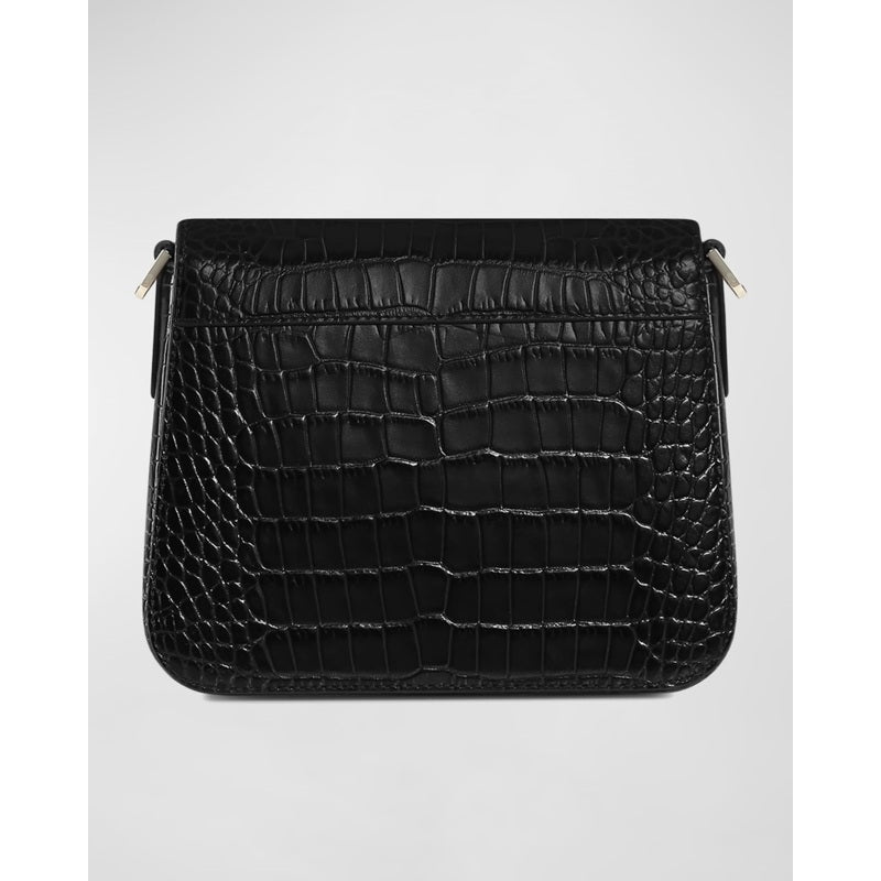 Bolsa Shoulder Ace Mini Croc-Embossed