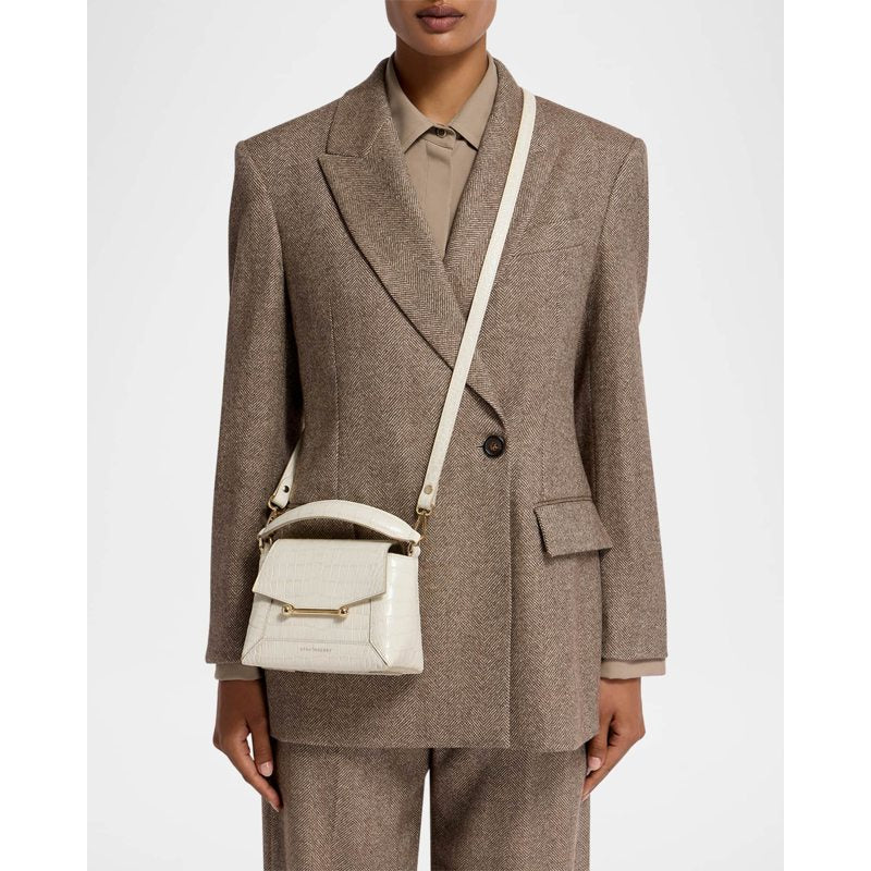 Bolsa Crossbody Mosaic Nano Croc