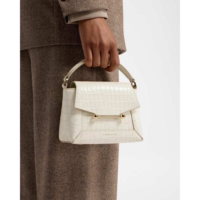Bolsa Crossbody Mosaic Nano Croc