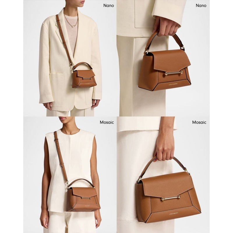 Bolsa Crossbody Mosaic Nano Croc