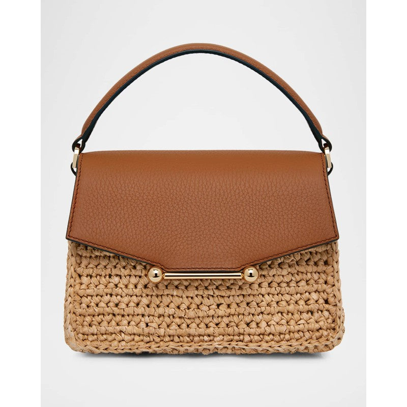 Bolsa Handle Mosaic Nano Raffia &