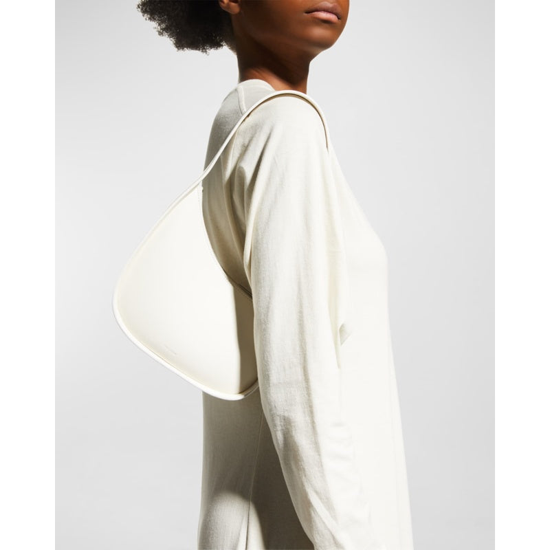 Bolsa Shoulder Half Moon in Smooth Calfskin