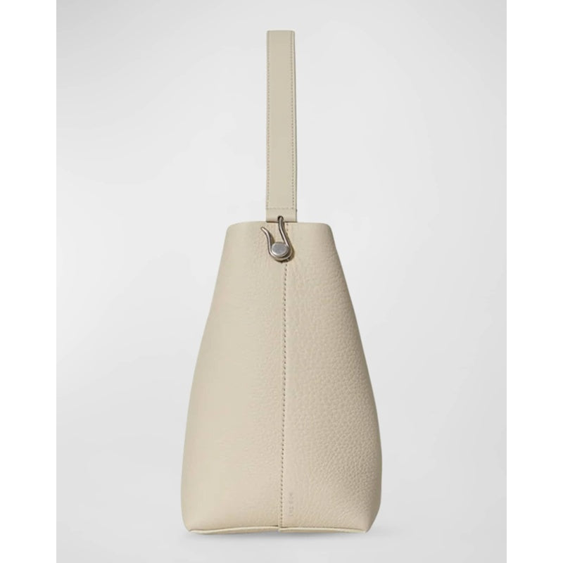 Bolsa Shopper Hook Small N/S Tote Gold in Lux Grained Calfskin