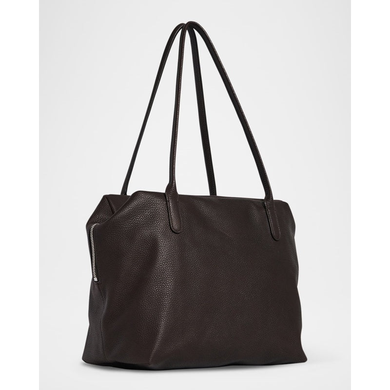 Bolsa Shopper Henri in Saddle Grain