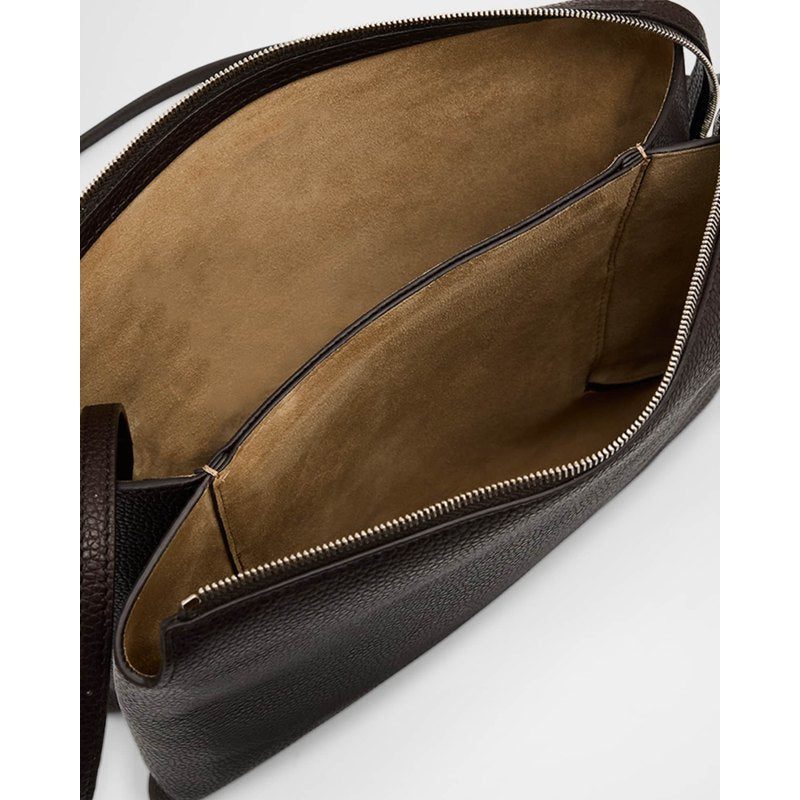 Bolsa Crossbody Nu Twin in Saddle Grain