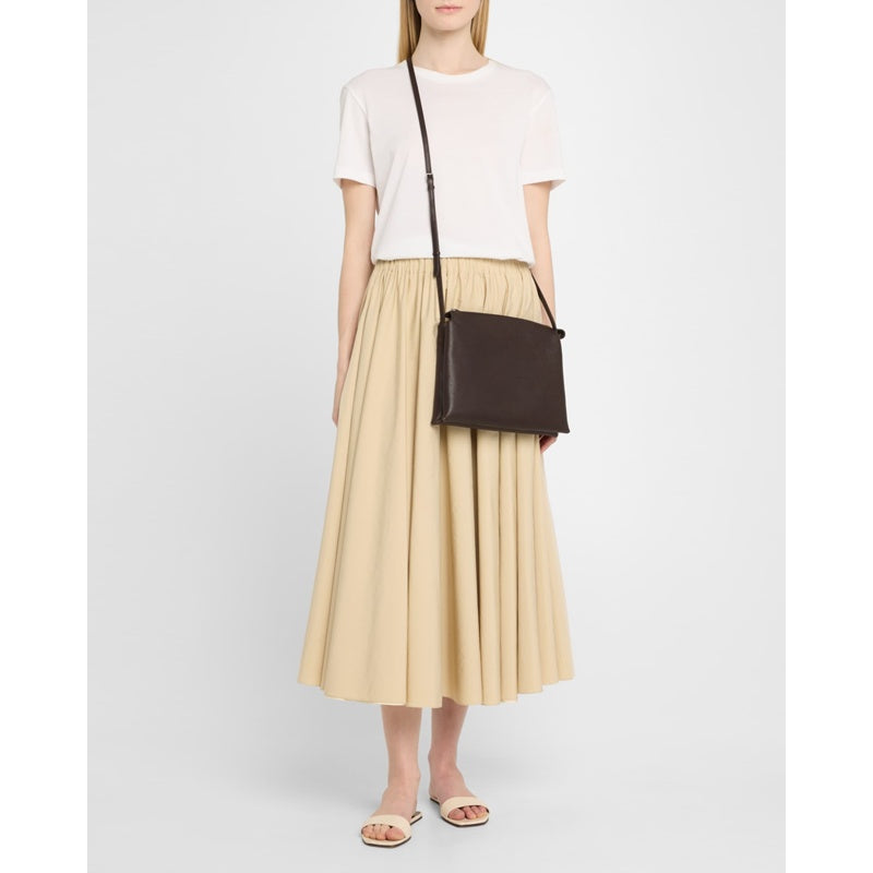 Bolsa Crossbody Nu Twin in Saddle Grain