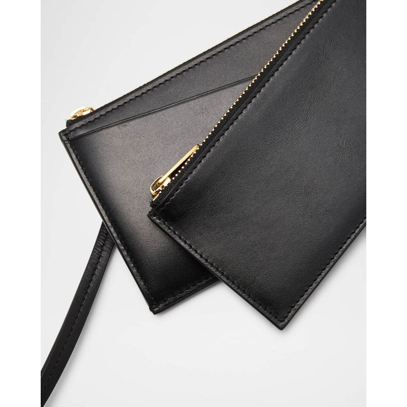 Bolsa Crossbody Long in Smooth Box Calf