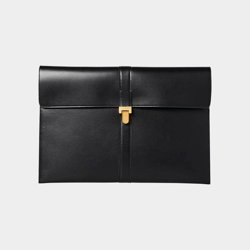 Bolsa Clutch Document Case in Box Calf - Mercado de Luxo - O Maior E-Commerce de Bens, Produtos e Serviços de Luxo do Brasil.