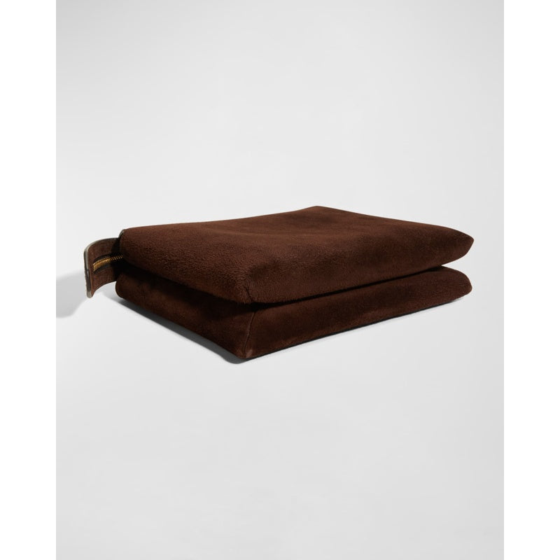 Bolsa Crossbody Nu Twin Mini in Suede