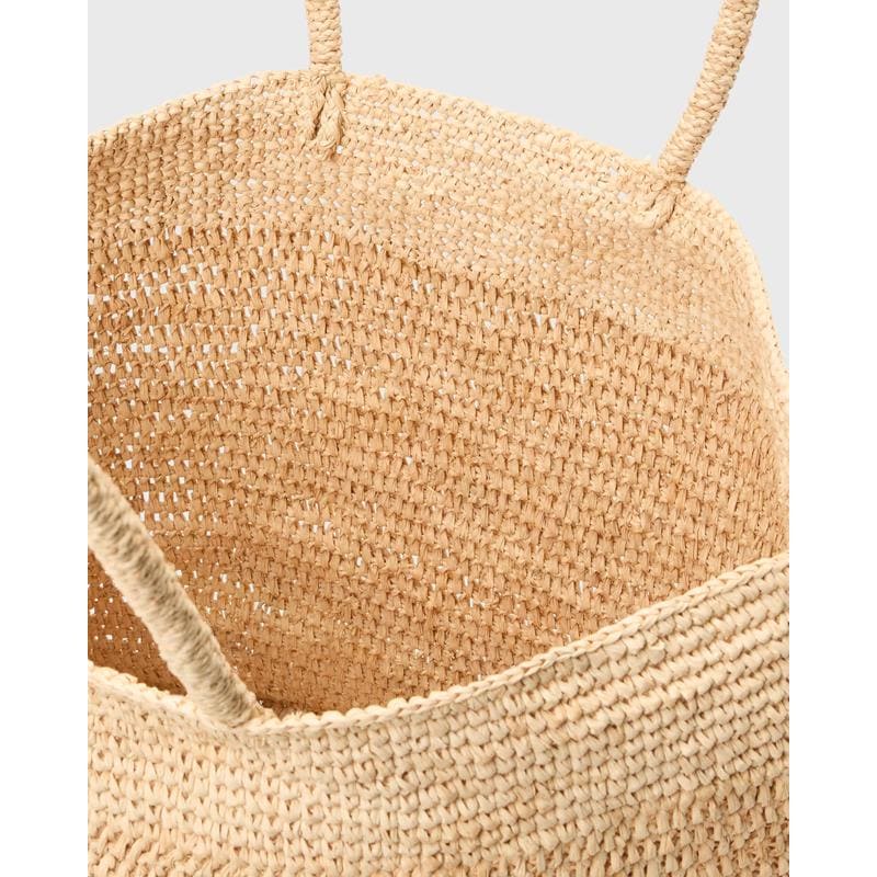 Bolsa Shopper Oregon in Rafia