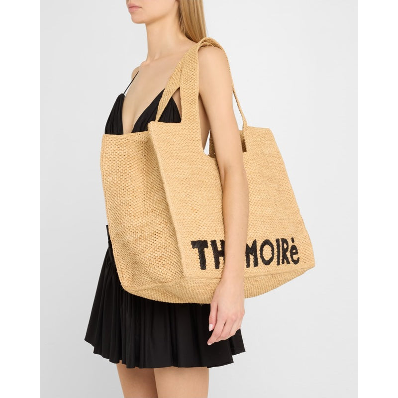 Bolsa Shopper Morea Raffia Vegan Fabric