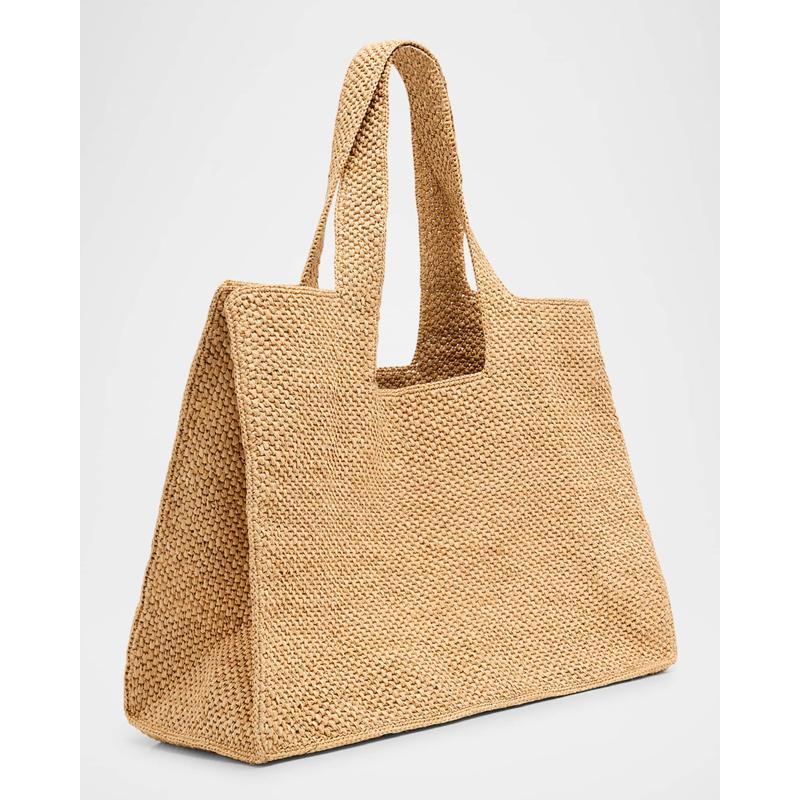 Bolsa Shopper Morea Raffia Vegan Fabric