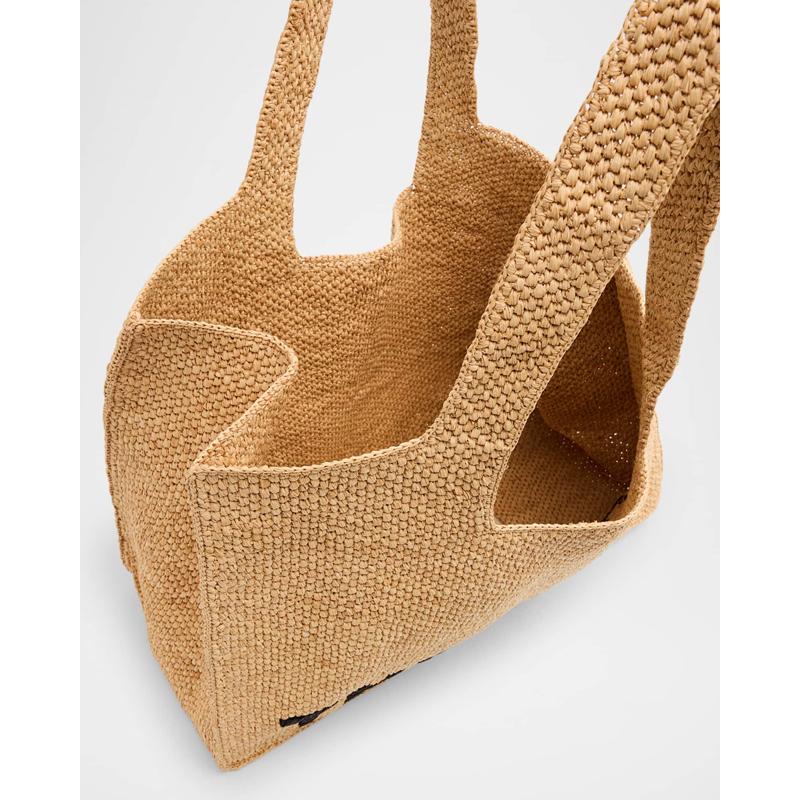 Bolsa Shopper Morea Raffia Vegan Fabric
