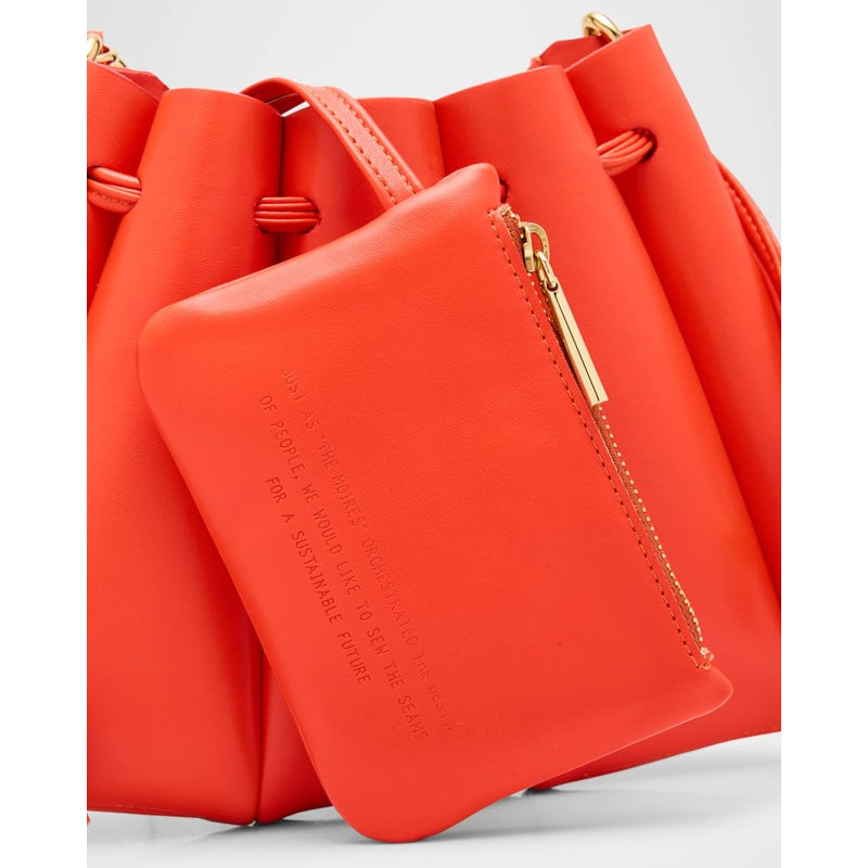 Bolsa Crossbody Dafne Beaded Vegan Fabric