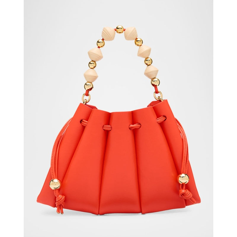 Bolsa Crossbody Dafne Beaded Vegan Fabric
