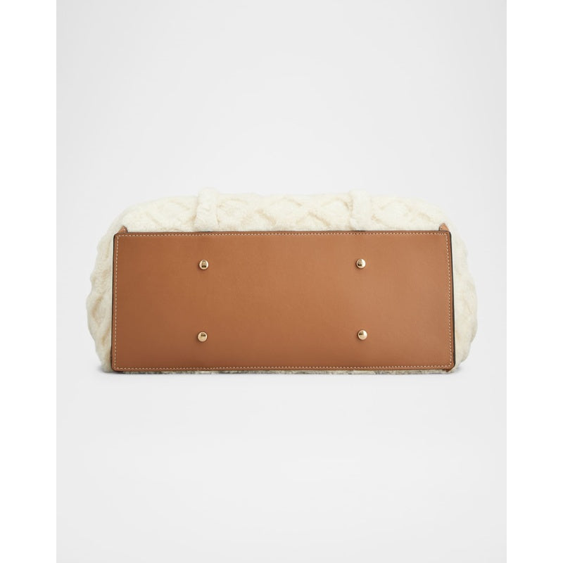 Bolsa Shopper LeatherFaux Fur