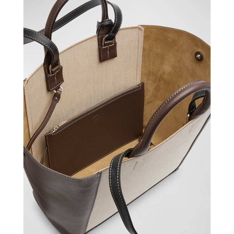 Bolsa Shopper Medium Double Up Canvas
