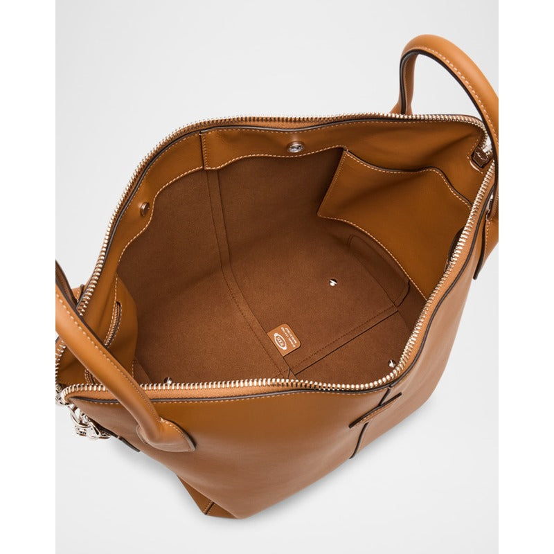 Bolsa Bucket Zip Calf