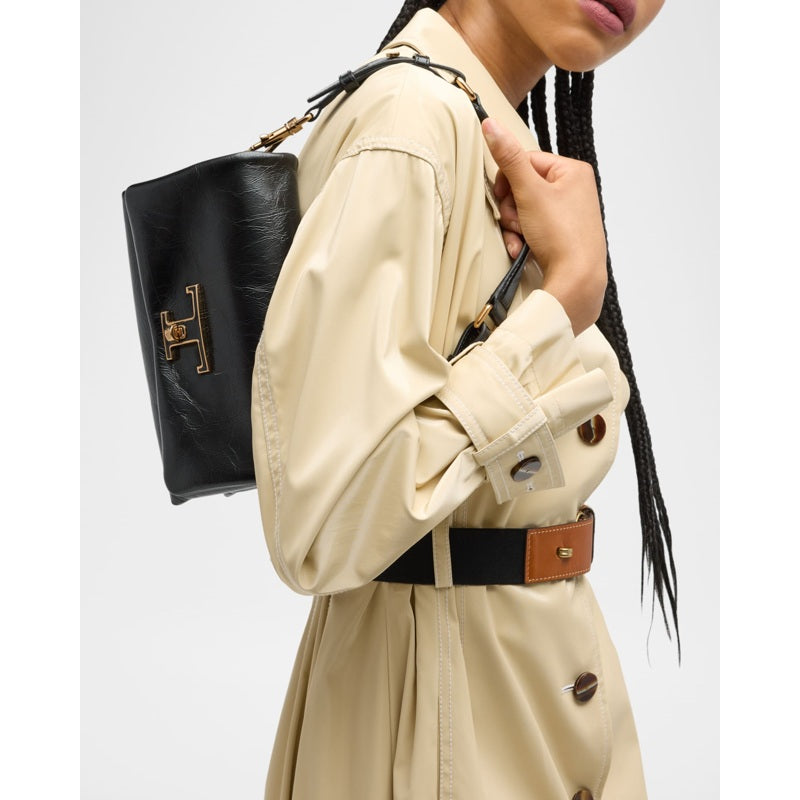 Bolsa Shoulder Mini Flap Crinkled