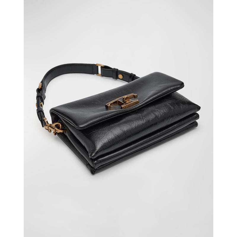 Bolsa Shoulder Mini Flap Crinkled