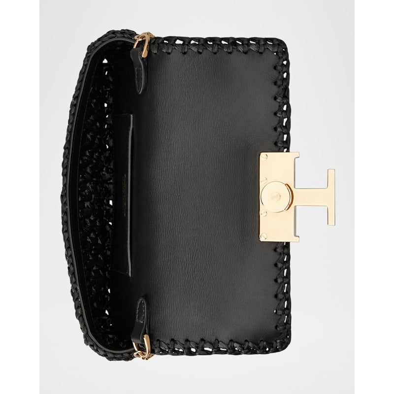 Bolsa Clutch Crochet Flap Chain