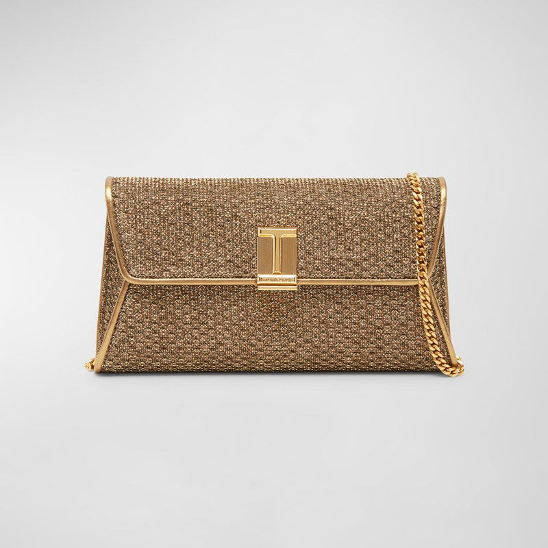 Bolsa Clutch Nobile in Textured Fabric - Mercado de Luxo - O Maior E-Commerce de Bens, Produtos e Serviços de Luxo do Brasil.