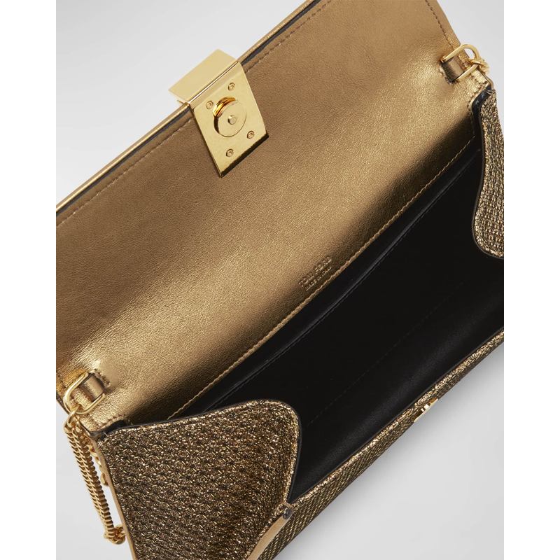 Bolsa Clutch Nobile in Textured Fabric