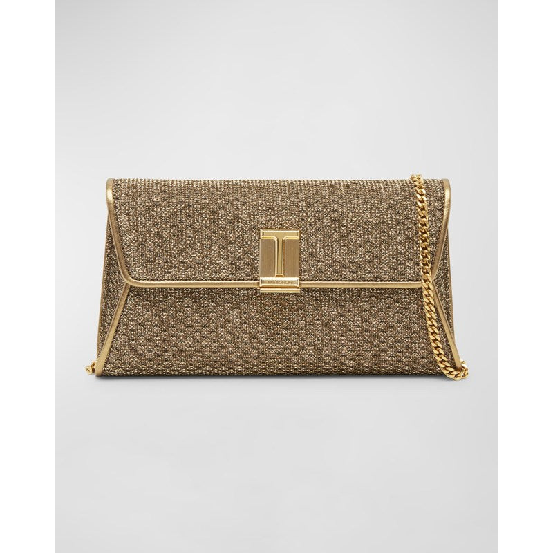 Bolsa Clutch Nobile in Textured Fabric