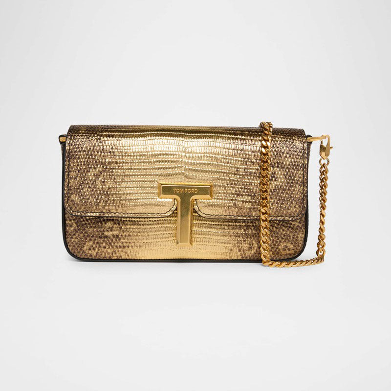 Bolsa Crossbody Wallis Mini Flap Snakeskin-Printed - Mercado de Luxo - O Maior E-Commerce de Bens, Produtos e Serviços de Luxo do Brasil.