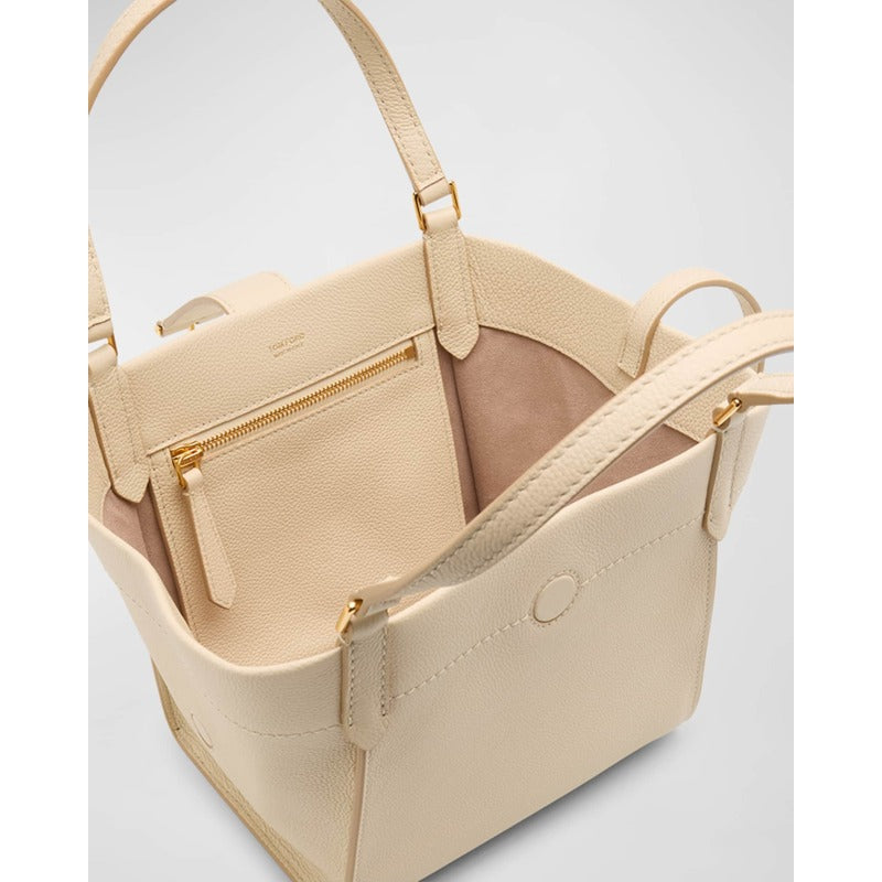 Bolsa Crossbody Tara Small Tote in Grained
