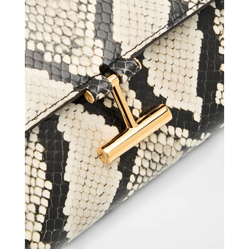 Bolsa Wallet Tara Pouch Wristlet in Python-Print
