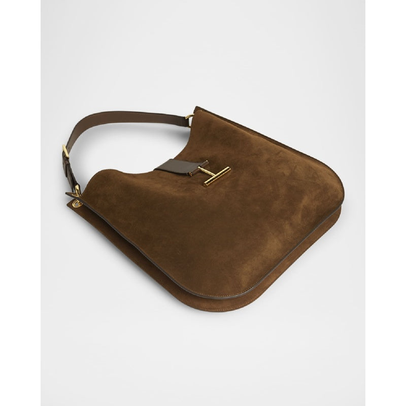 Bolsa Crossbody Tara Large in Suede