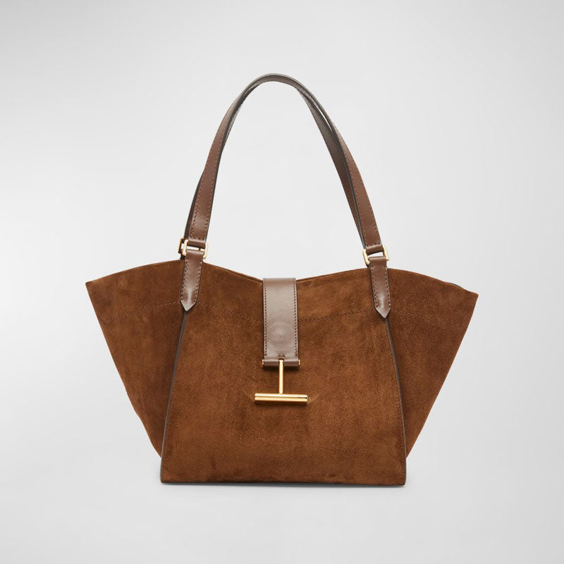 Bolsa Shopper Tara Medium Tote in Suede - Mercado de Luxo - O Maior E-Commerce de Bens, Produtos e Serviços de Luxo do Brasil.