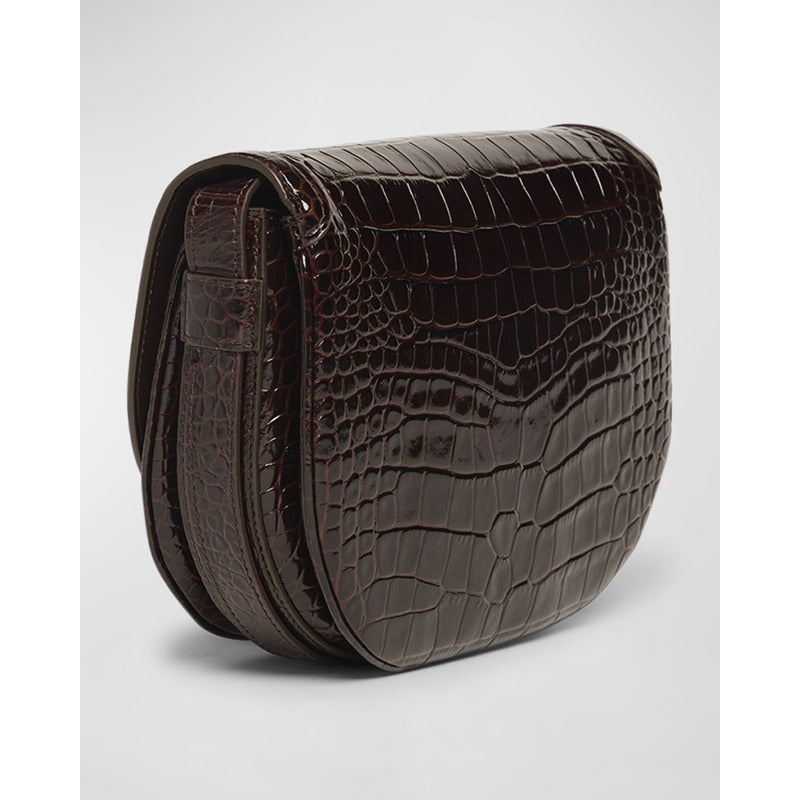 Bolsa Crossbody Wallis Stamped Crocodile