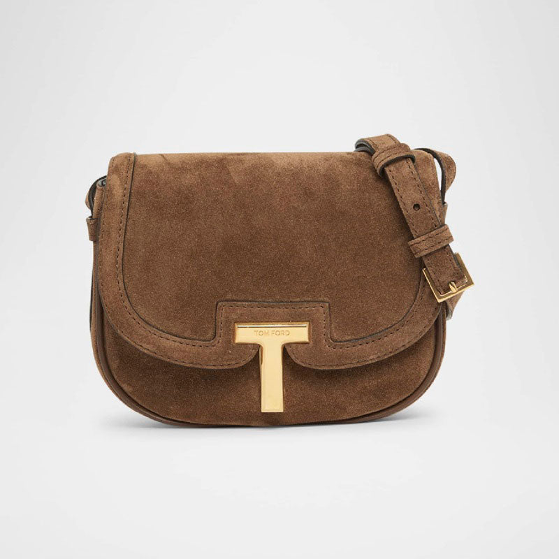 Bolsa Crossbody Wallis Mini Flap in Suede - Mercado de Luxo - O Maior E-Commerce de Bens, Produtos e Serviços de Luxo do Brasil.