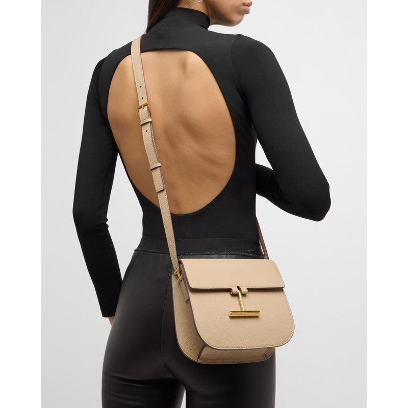 Bolsa Shoulder Tara Mini in Grained with Strap