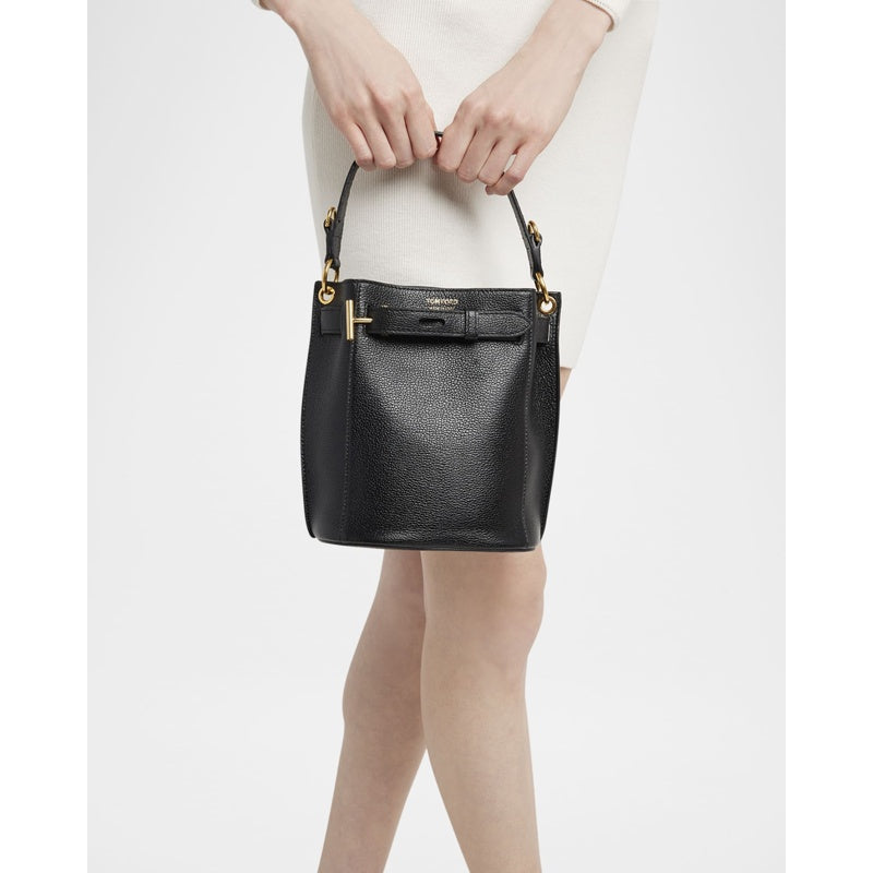 Bolsa Bucket Audrey Mini in Grain