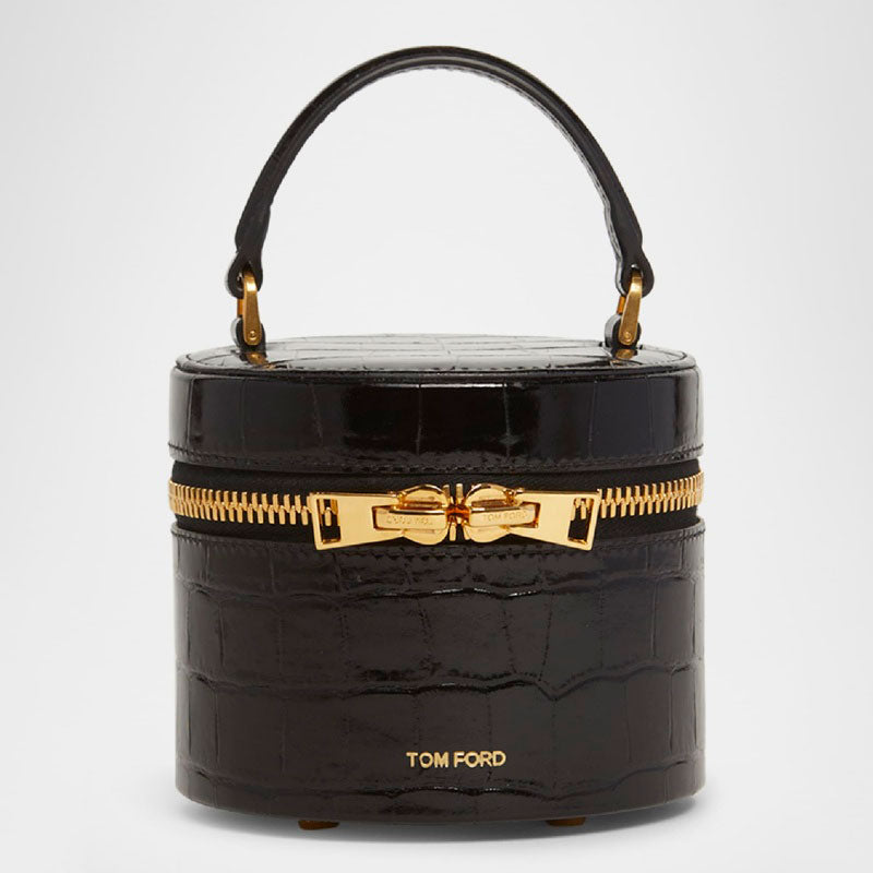 Bolsa Crossbody Audrey Mini in Shiny Croc-Printed - Mercado de Luxo - O Maior E-Commerce de Bens, Produtos e Serviços de Luxo do Brasil.