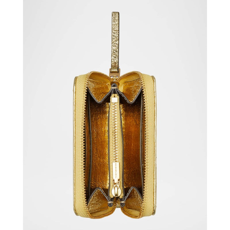 Bolsa Wallet Kira Small Moto Quilted Metallic