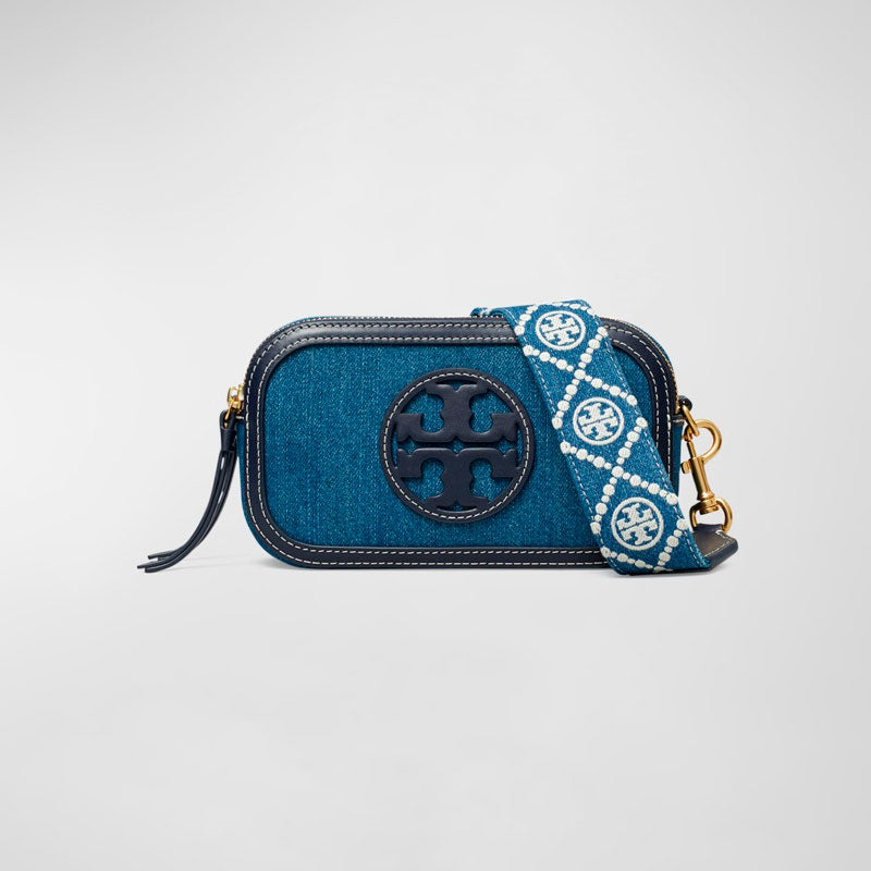 Bolsa Crossbody Miller Mini Denim - Mercado de Luxo - O Maior E-Commerce de Bens, Produtos e Serviços de Luxo do Brasil.