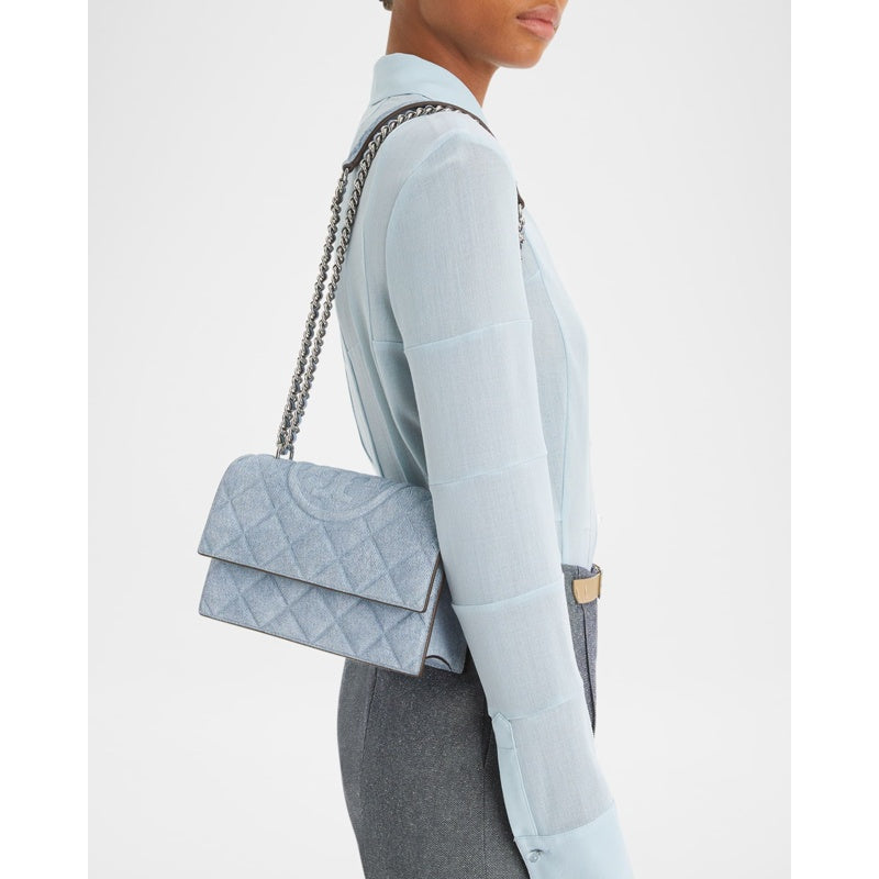 Bolsa Crossbody Fleming Small Convertible Denim