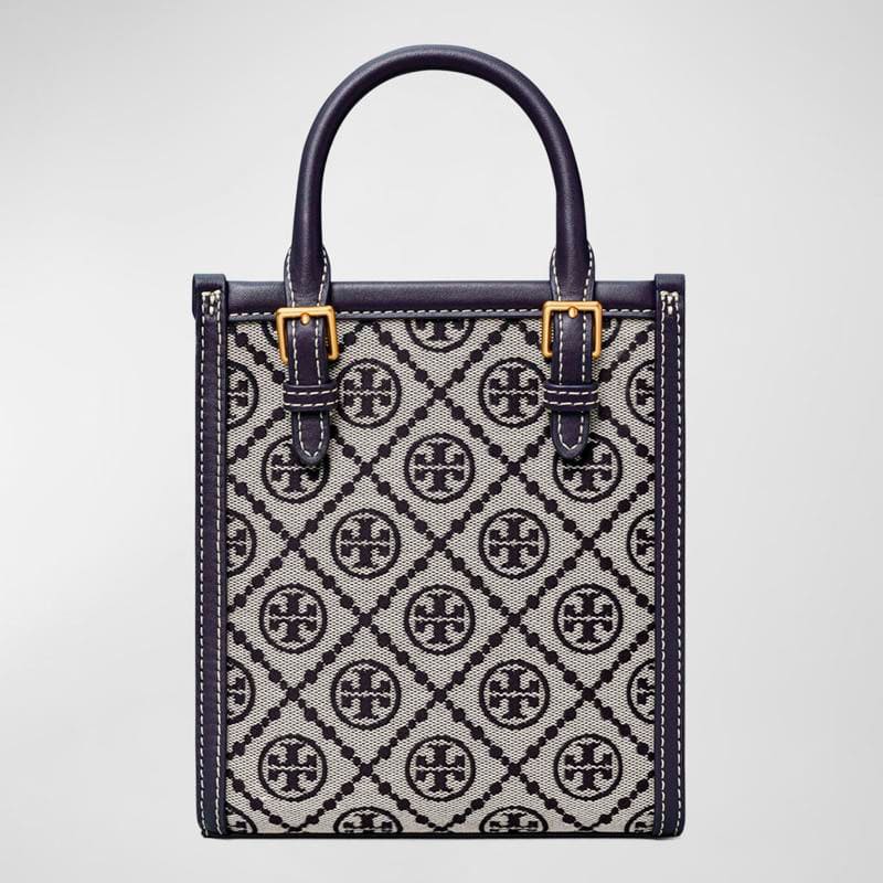 Bolsa Crossbody Mini T Monogram Jacquard North-South - Mercado de Luxo - O Maior E-Commerce de Bens, Produtos e Serviços de Luxo do Brasil.