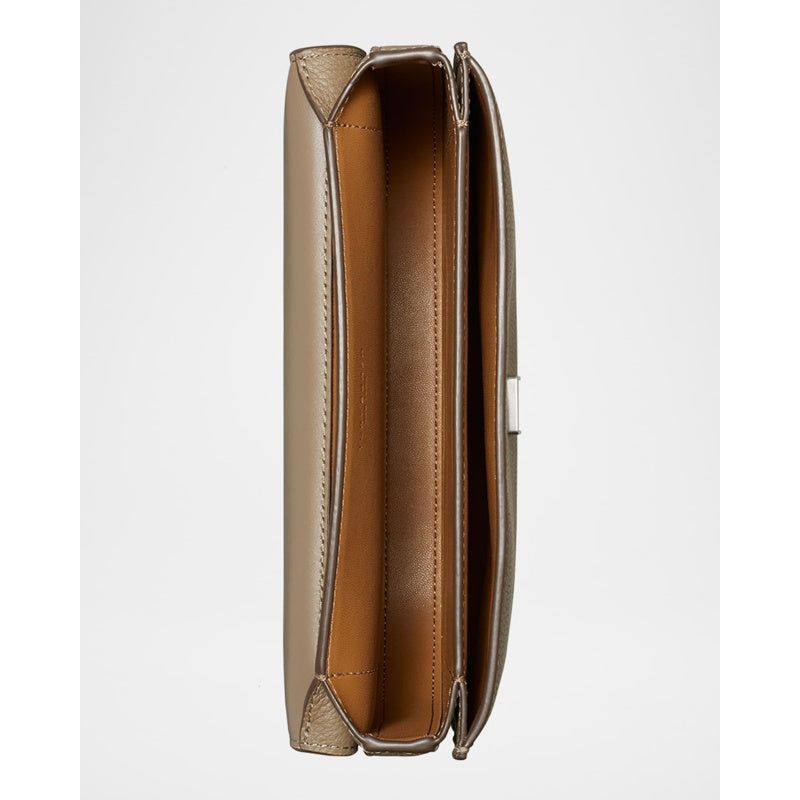 Bolsa Shoulder Eleanor Pebbled Saddle