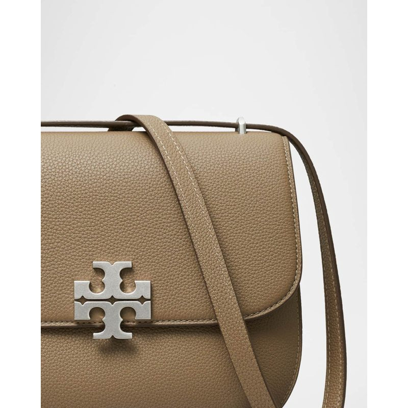Bolsa Shoulder Eleanor Pebbled Saddle