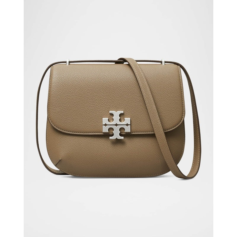 Bolsa Shoulder Eleanor Pebbled Saddle
