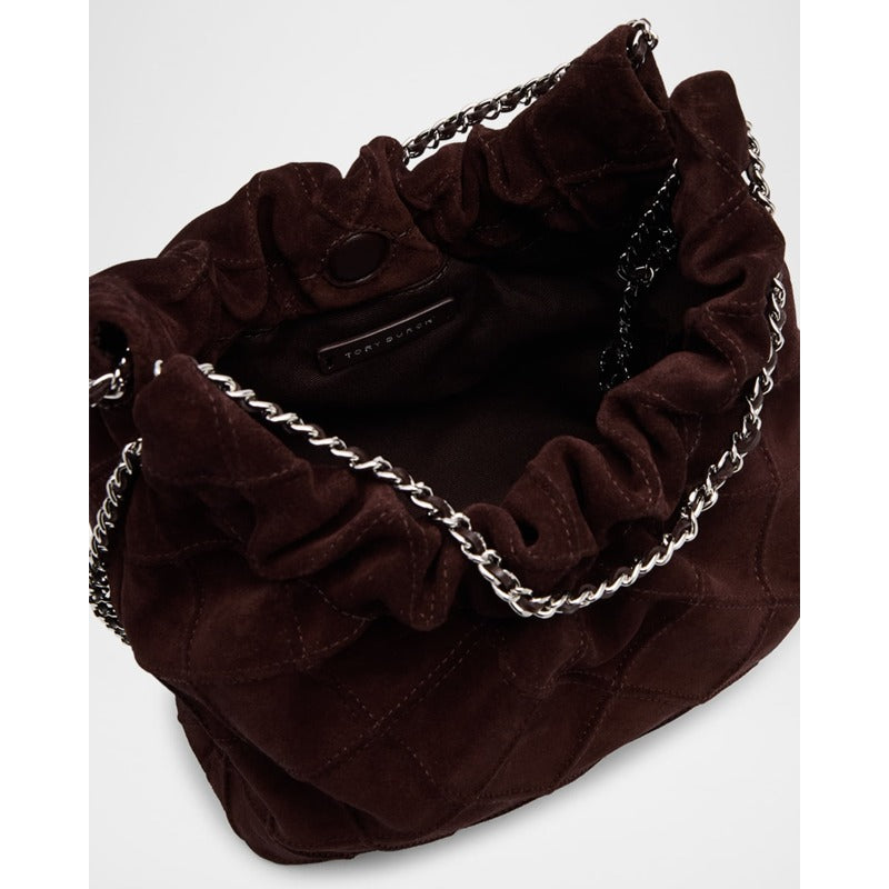 Bolsa Shoulder Fleming Mini Suede