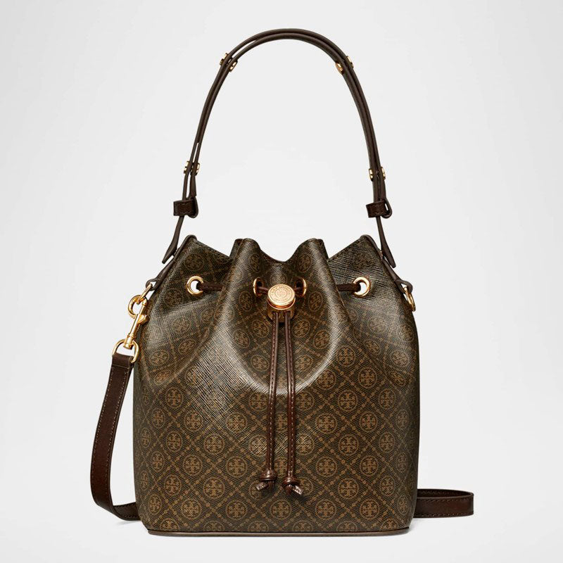 Bolsa Bucket T Monogram Coated Canvas - Mercado de Luxo - O Maior E-Commerce de Bens, Produtos e Serviços de Luxo do Brasil.